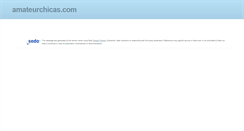 Desktop Screenshot of amateurchicas.com